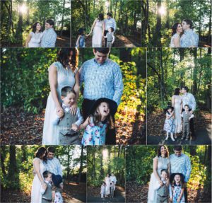 Family Candid Lifestyle Documentary Portraiture Atlanta Outdoors Sunset Golden Hour photoshoot